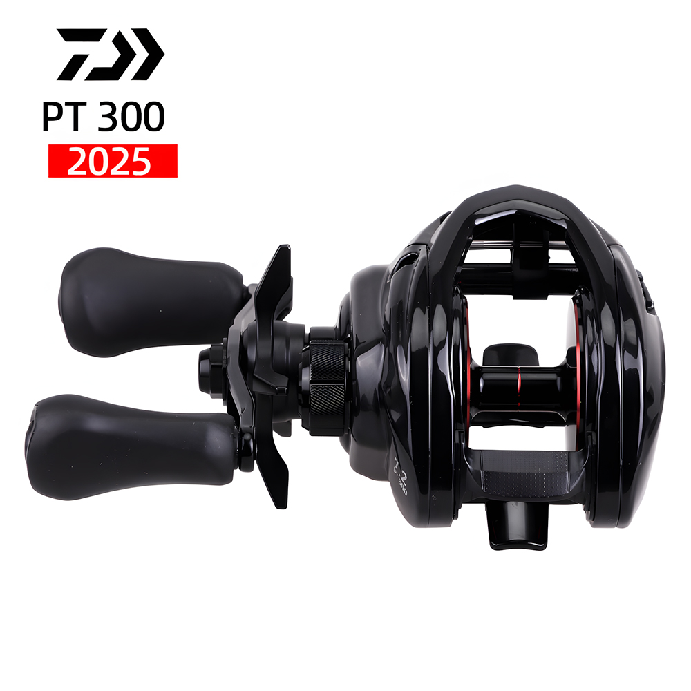 Abu Garcia Reel Max - 2025 DAIWA PT300 Baitcasting-Angelrolle, 10 +