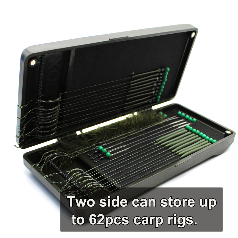 Fishing Hook Box - Karpfen Angeln Haken Link Rig Brieftasche