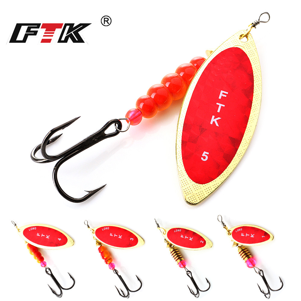 Fishing Hook Treble - FTK Spinner Köder 4G/7G/12G/18G/30G Löffel Köder