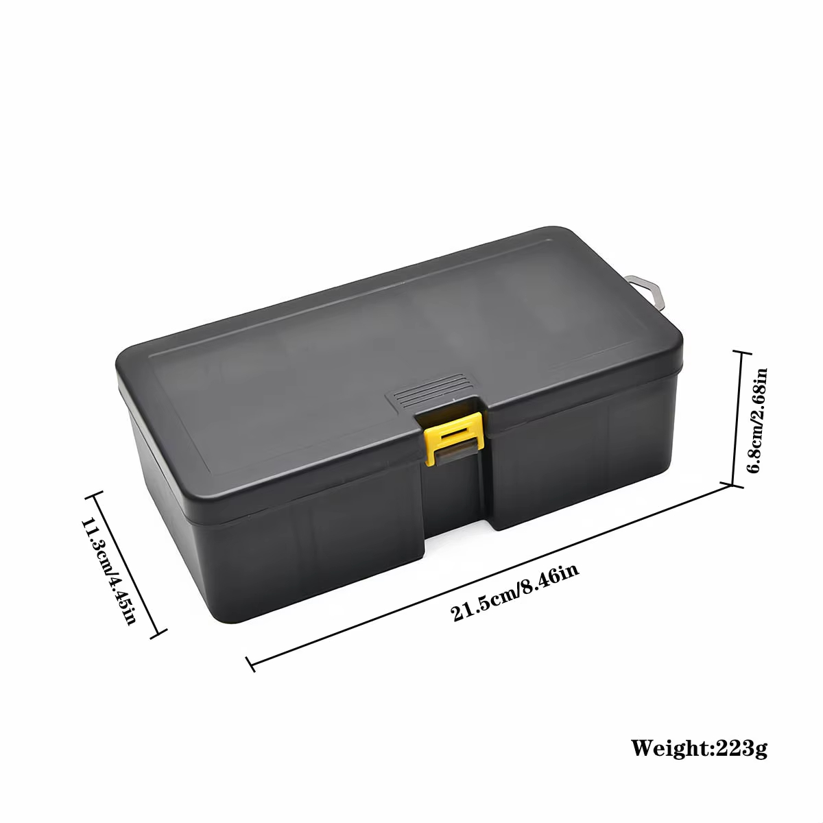 Fishing Hook Size - Angelzubehör-Box mit Großer Kapazität, Aufbewahrungsbox für
