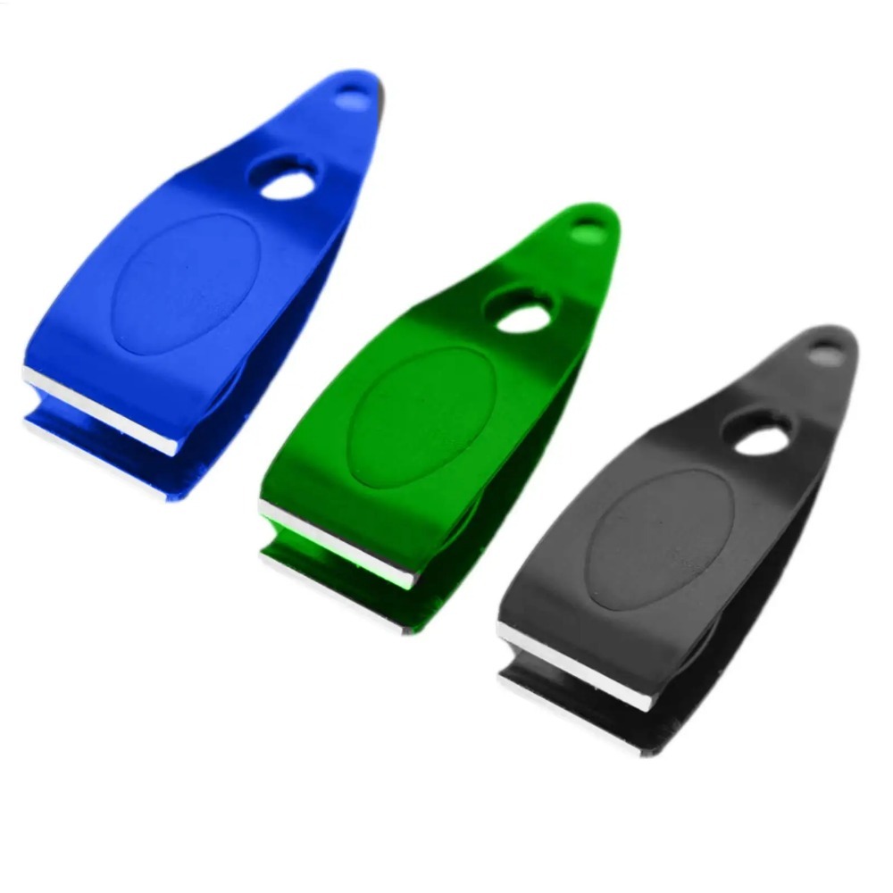 Fishing Hook Sharpener - 1 Stück Tragbarer Angelschnurschneider Nylon-Kohlefaser-Schnur-Schneidezange Schere