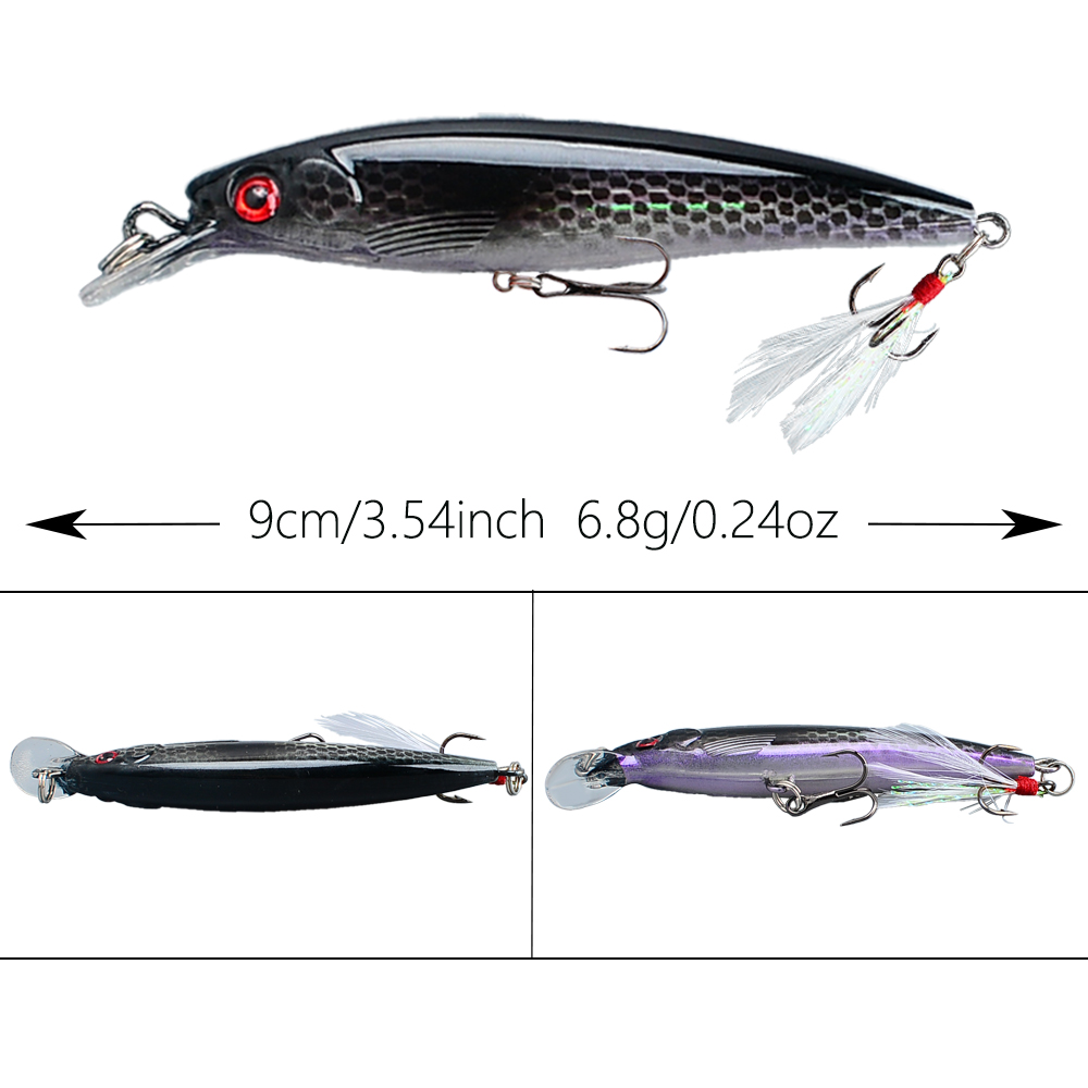 10-teiliges Bionic Minnow Ange – Fishing Hook Treble Bewertung und Preis