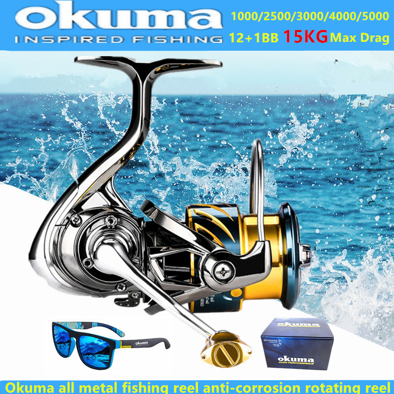 Okuma Vollmetall-Angelrolle 12 – Daiwa Reel Bg Bewertung und Preis