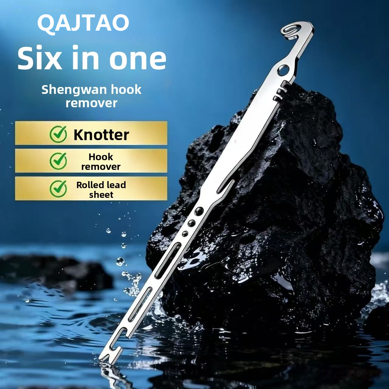 QAJTAO 4-teiliger 6-in-1 Edels – Fishing Hook Sharpener Bewertung und Preis